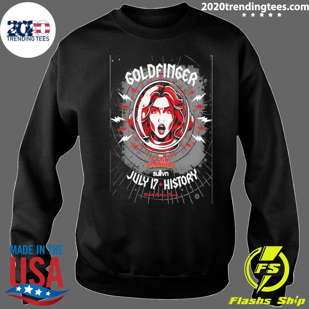 Goldfinger Toronto The Planet Smashers Sullvn July 17 History Shirt