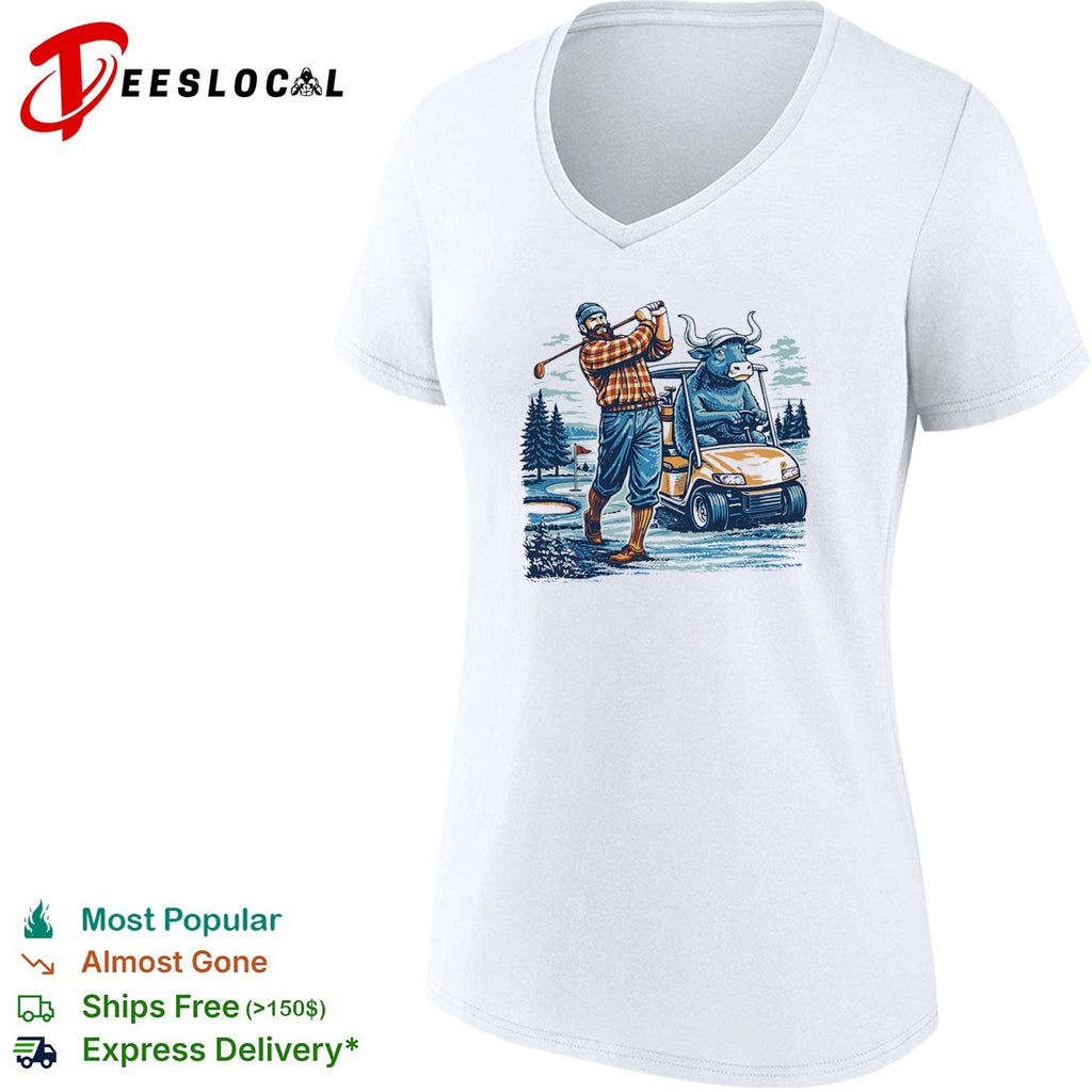 Golfing Bulls vintage shirt