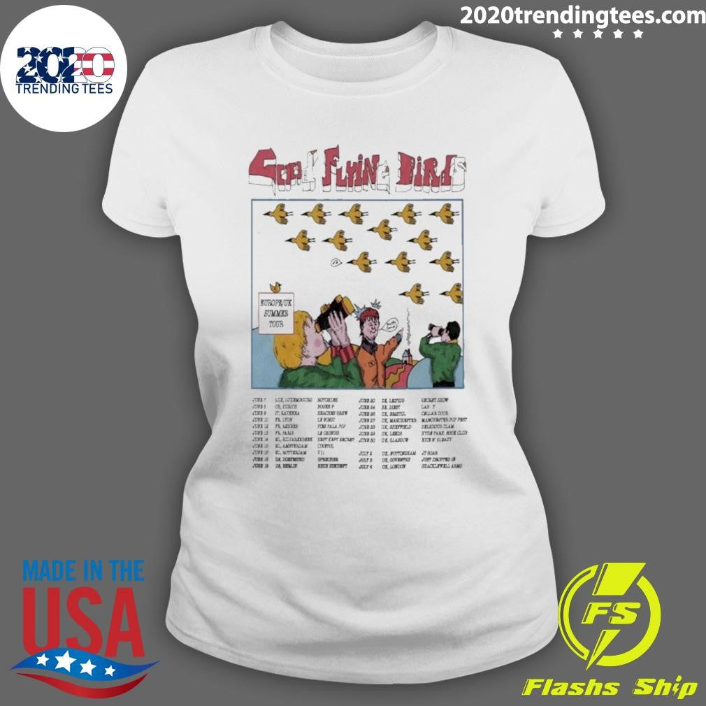 Good Flying Birds 2026 Europe Uk Summer Tour Dates Shirt