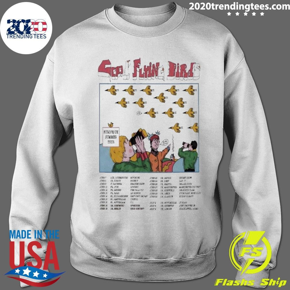 Good Flying Birds 2026 Europe Uk Summer Tour Dates Shirt