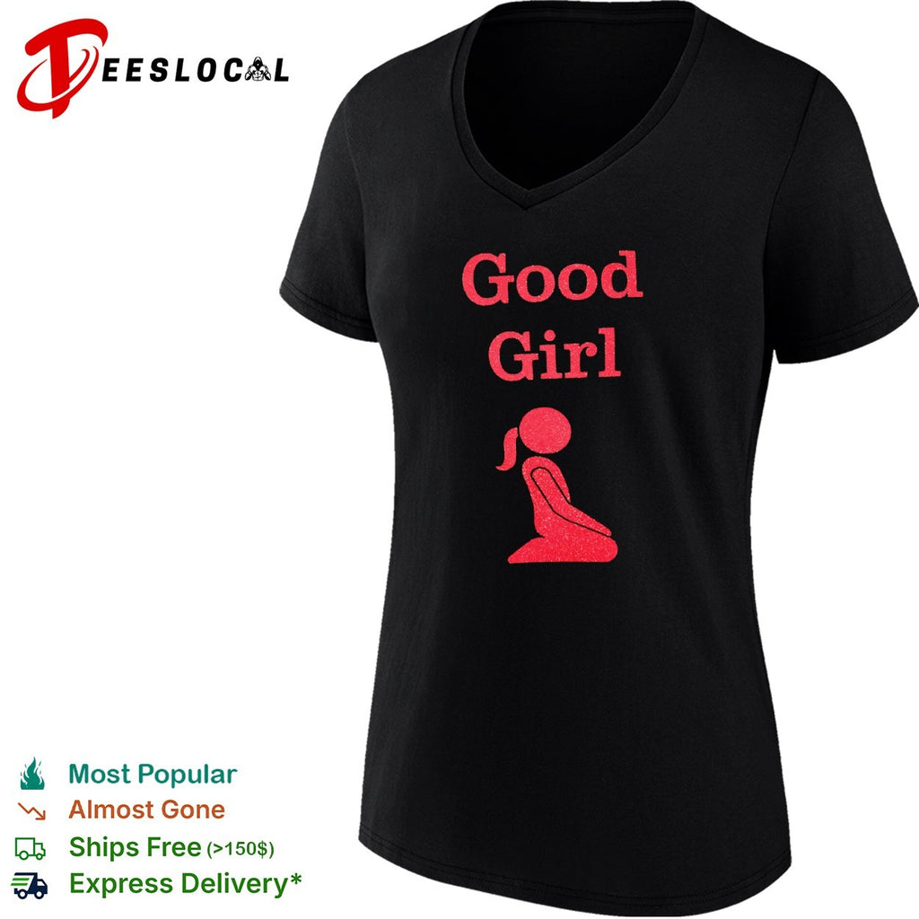 Good Girl Red Glitter shirt