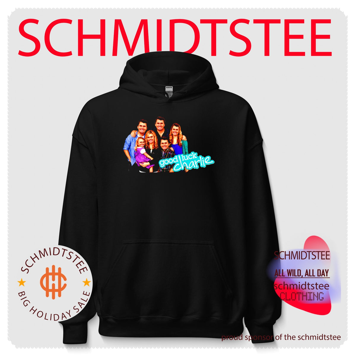 Goodluck Charlie family funny shirt