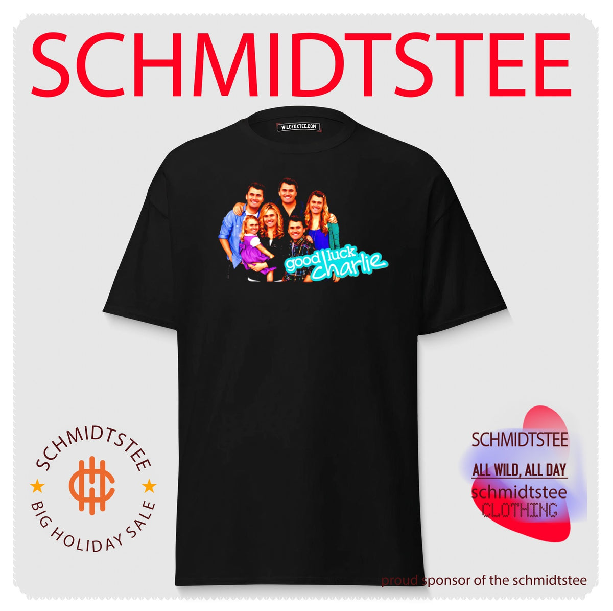 Goodluck Charlie family funny shirt