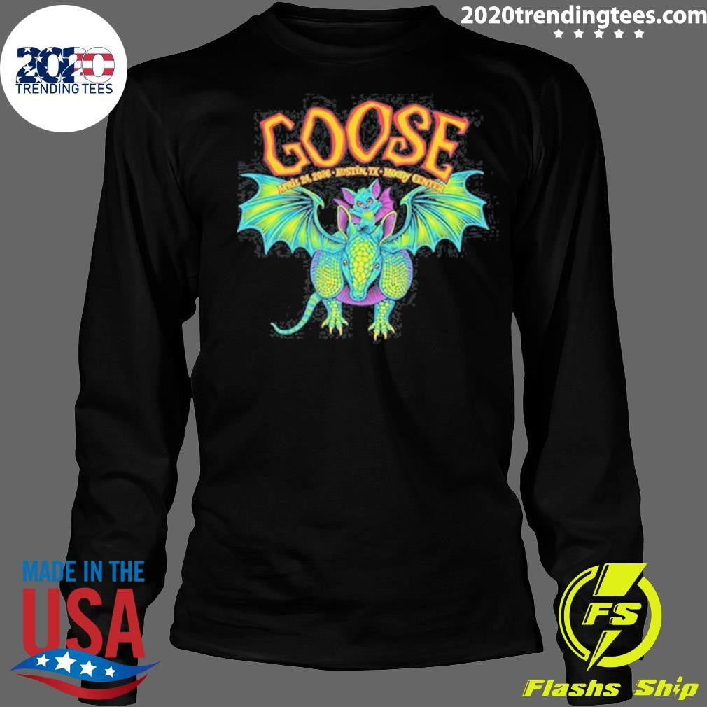Goose April 24, 2026 Austin, TX Event Moody Center Tee Shirt