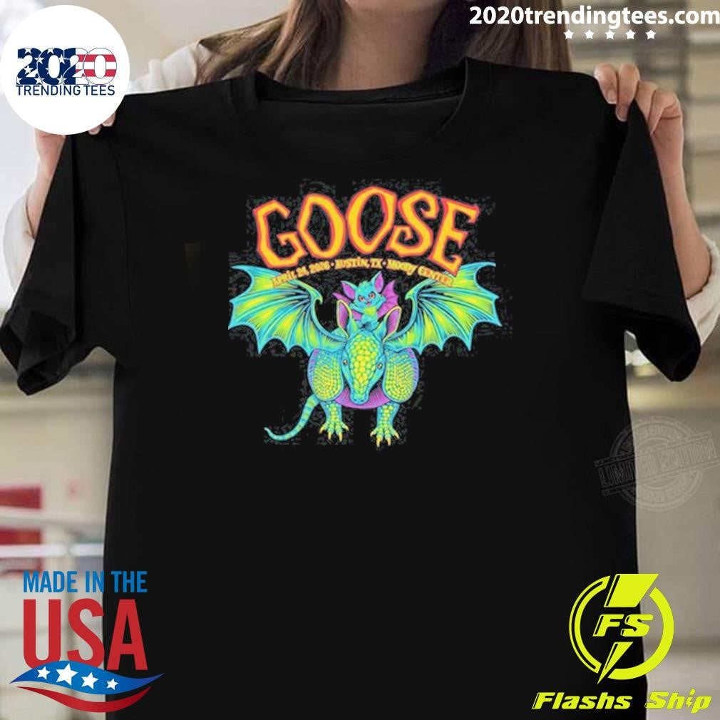 Goose April 24, 2026 Austin, TX Event Moody Center Tee Shirt