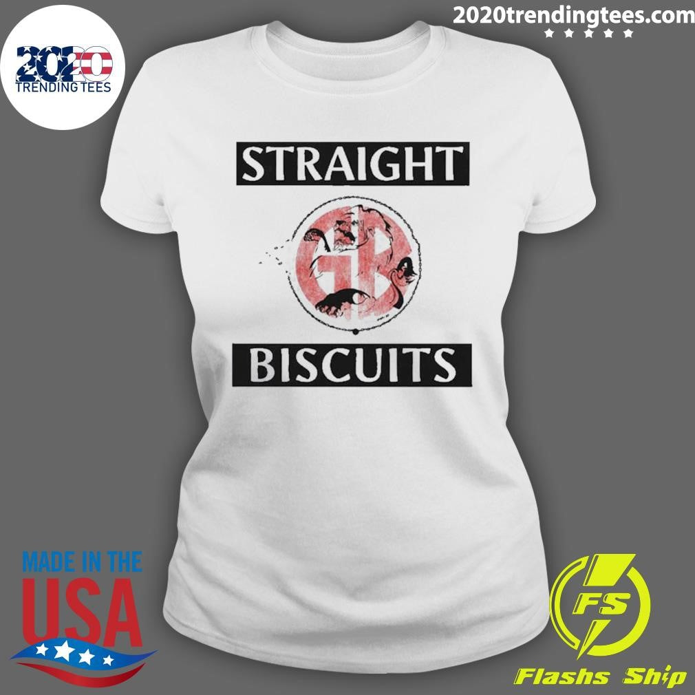 Gorilla Biscuits X Straight Ahead NYHC Brooklyn Monarch 2026 Event Shows Merch On April 25-26 2026 Logo Straight Biscuits Shirt