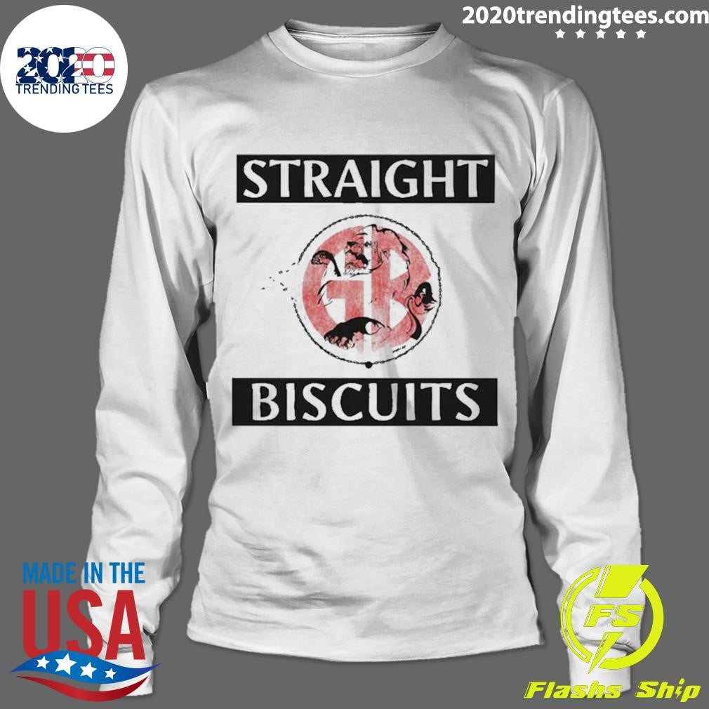 Gorilla Biscuits X Straight Ahead NYHC Brooklyn Monarch 2026 Event Shows Merch On April 25-26 2026 Logo Straight Biscuits Shirt