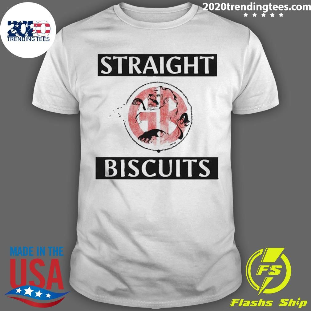 Gorilla Biscuits X Straight Ahead NYHC Brooklyn Monarch 2026 Event Shows Merch On April 25-26 2026 Logo Straight Biscuits Shirt