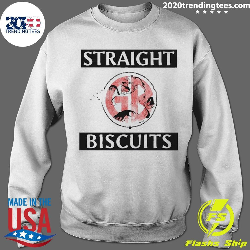 Gorilla Biscuits X Straight Ahead NYHC Brooklyn Monarch 2026 Event Shows Merch On April 25-26 2026 Logo Straight Biscuits Shirt