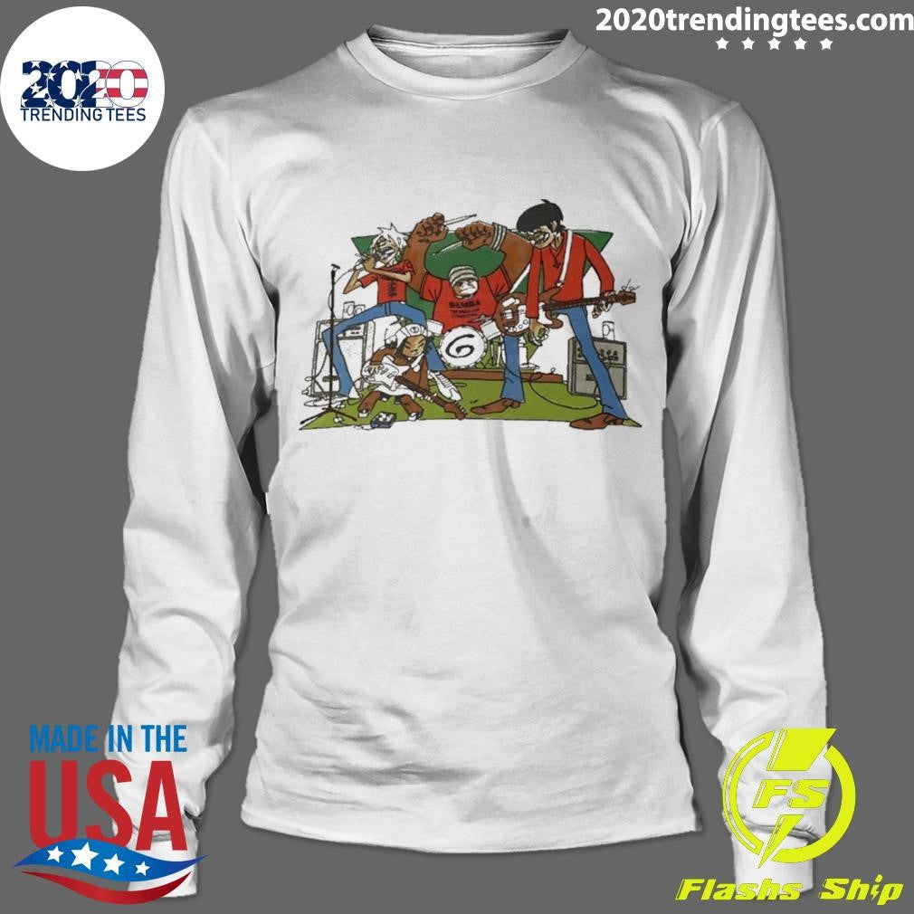 Gorillaz Band Music Equipment Shirt