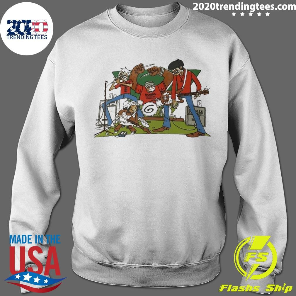 Gorillaz Band Music Equipment Shirt