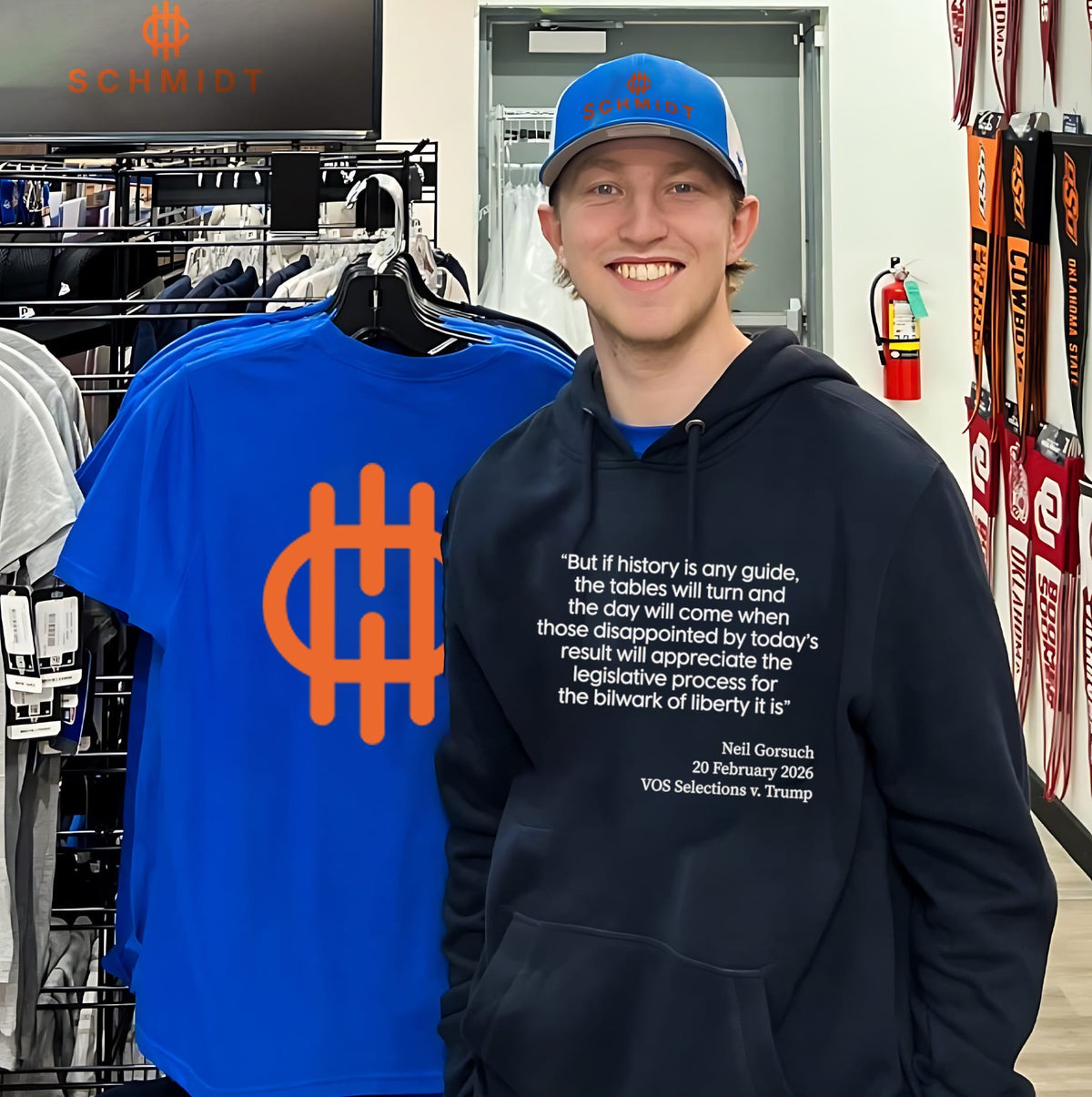 Gorsuch VOS Selections V Trump 2026 SCOTUS Ruling shirt