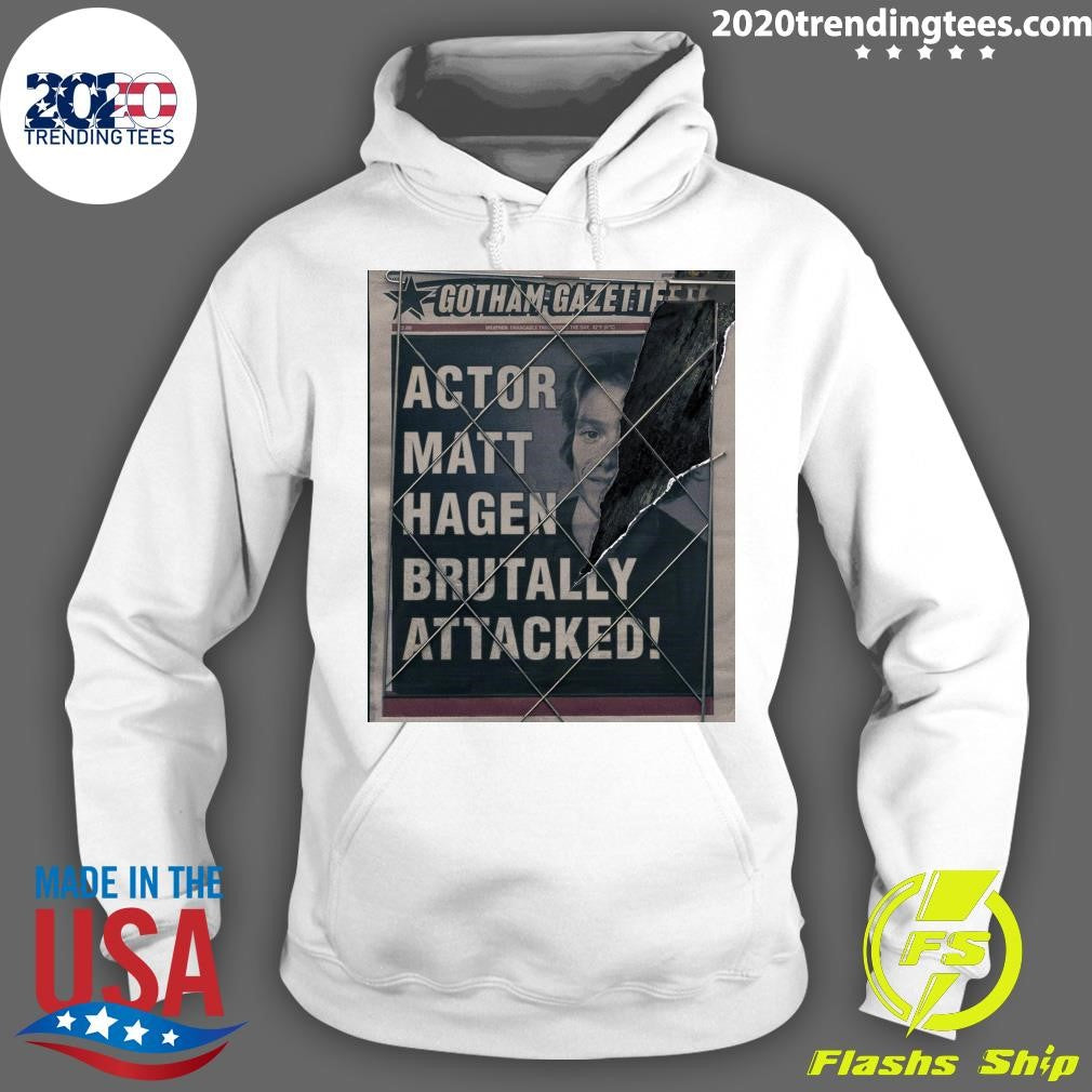 Gotham Gazette Actor Matt Hagen Brutally Attacked Shirt