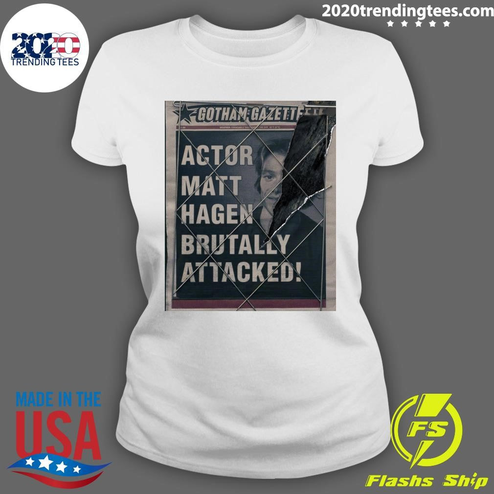 Gotham Gazette Actor Matt Hagen Brutally Attacked Shirt