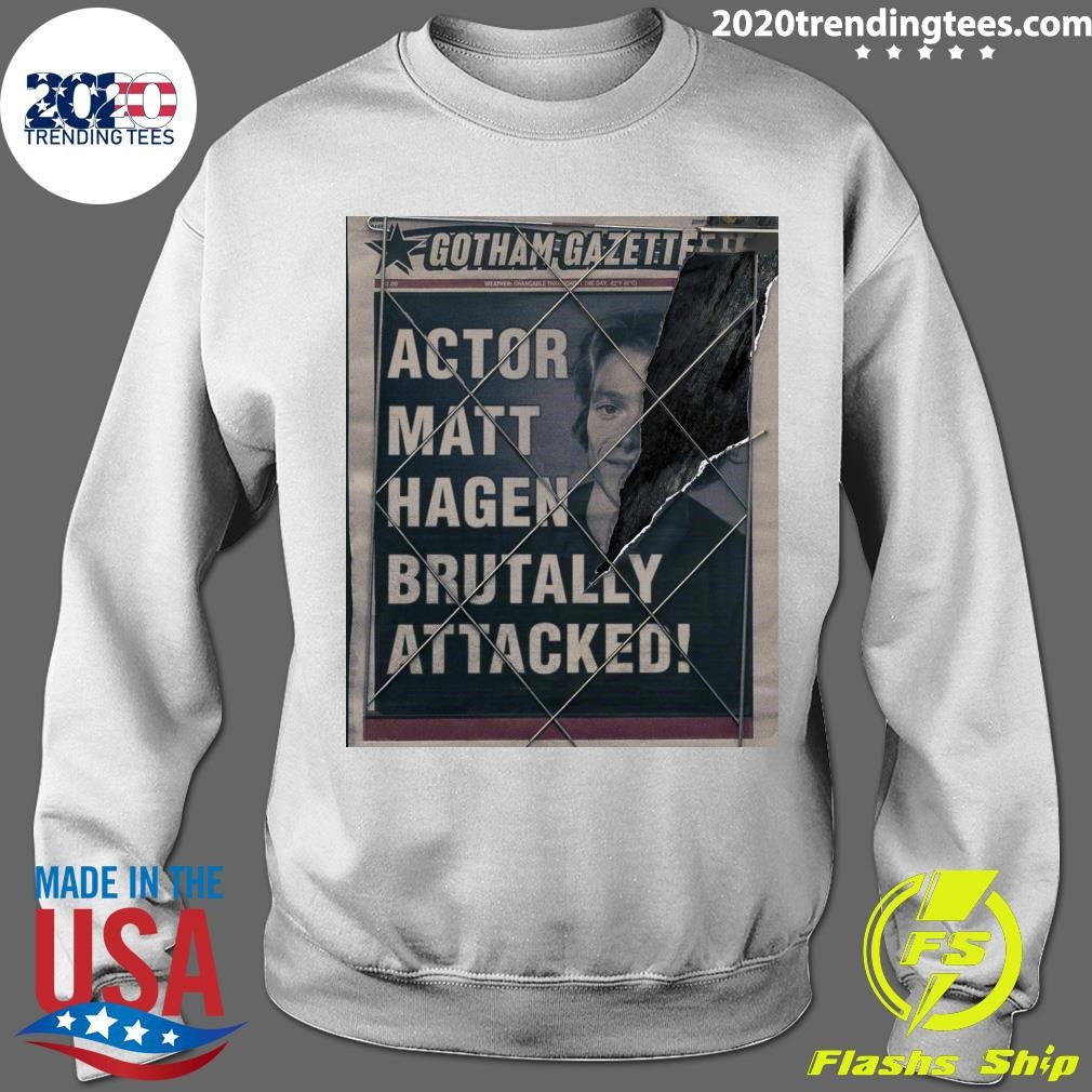 Gotham Gazette Actor Matt Hagen Brutally Attacked Shirt