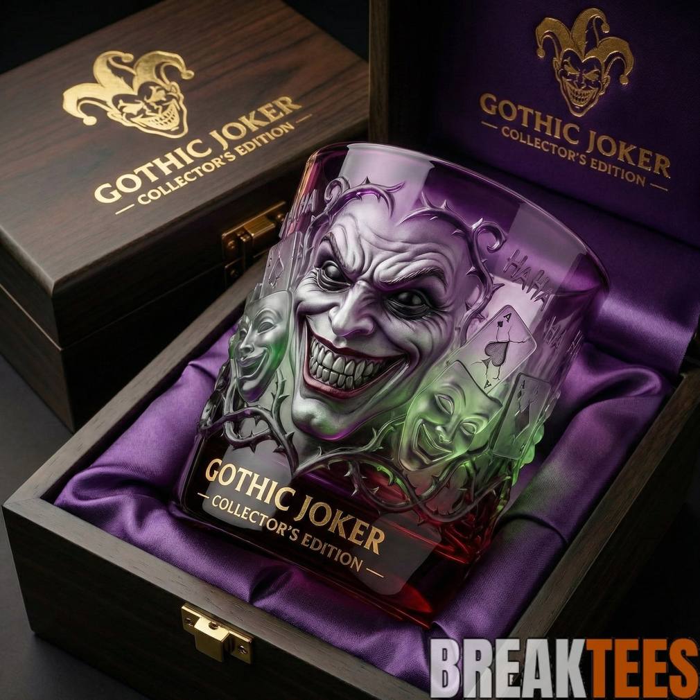 Gothic Joker Collector’s Edition Whiskey Glass