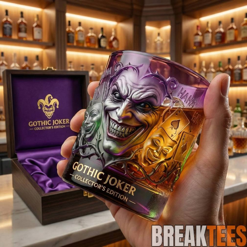 Gothic Joker Collector’s Edition Whiskey Glass