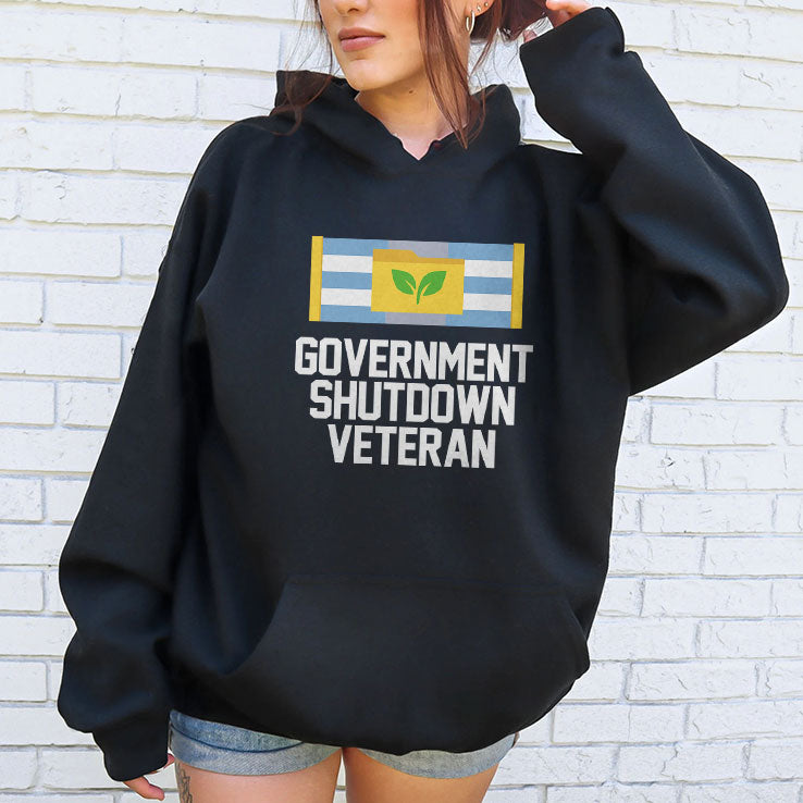 Government Shutdown Veteran T Shirt