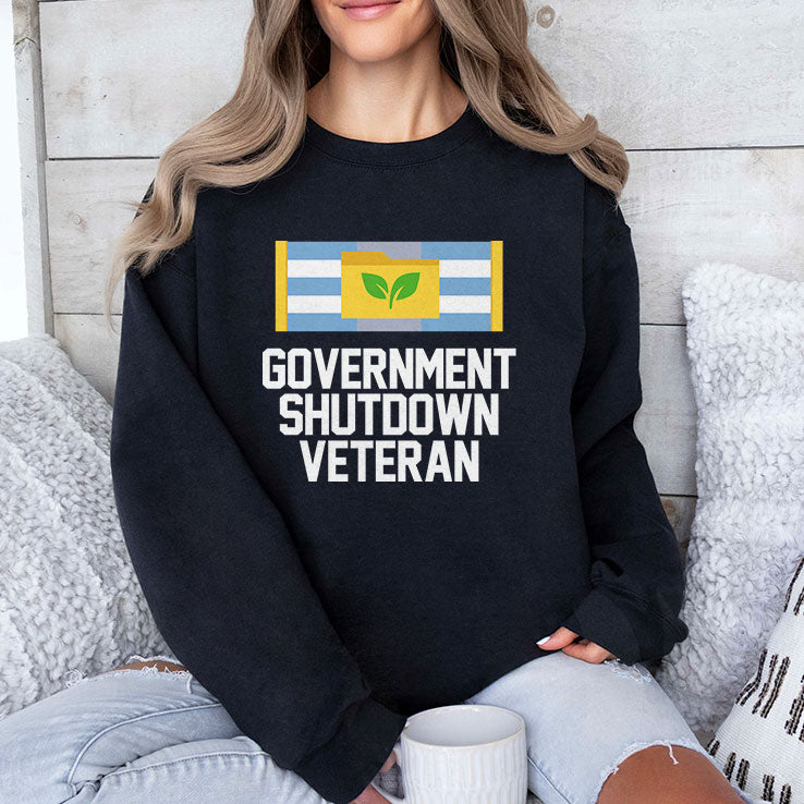 Government Shutdown Veteran T Shirt