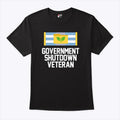 Government Shutdown Veteran T Shirt