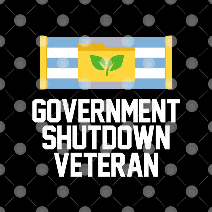 Government Shutdown Veteran T Shirt