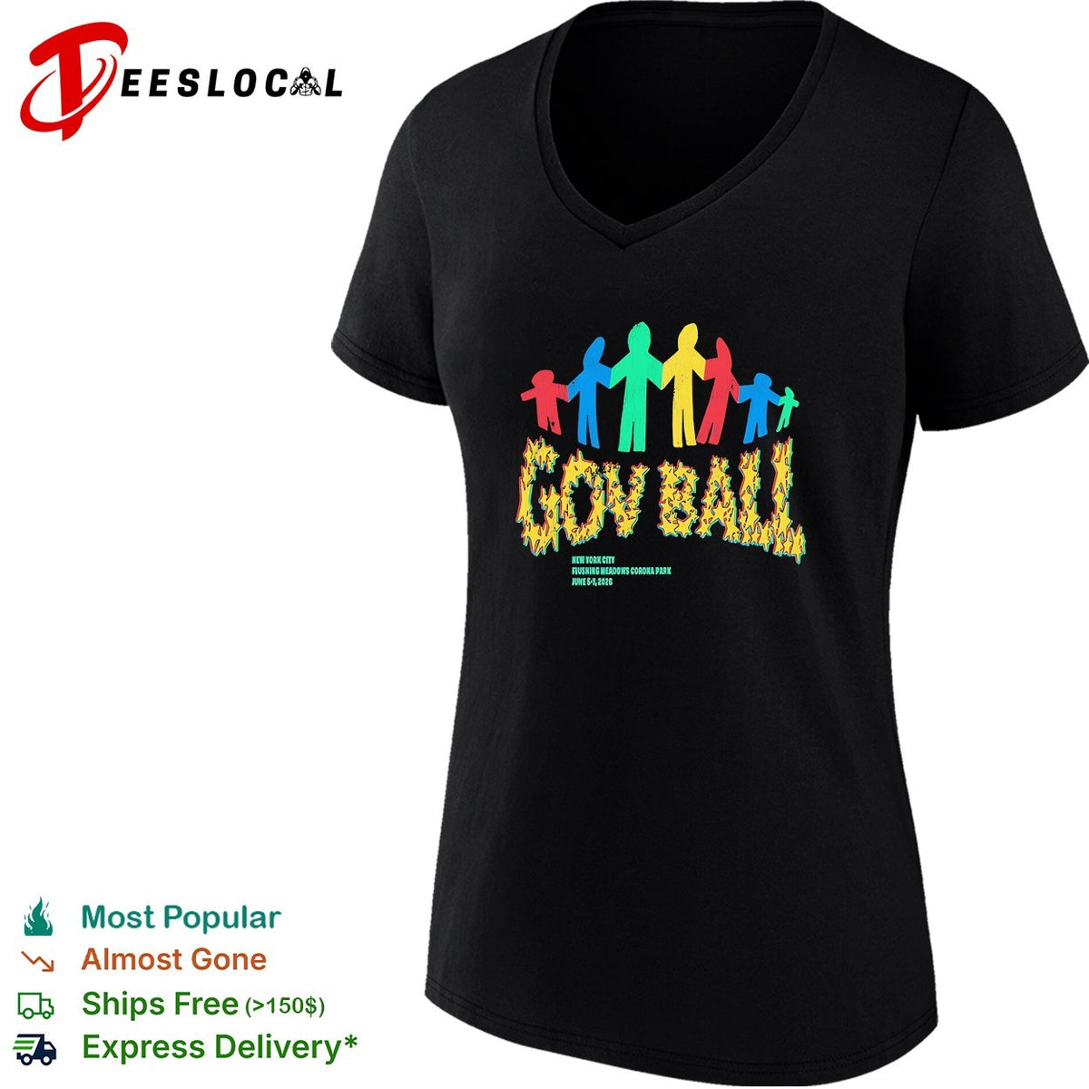 Governors Ball June 5 7 2026 New York shirt