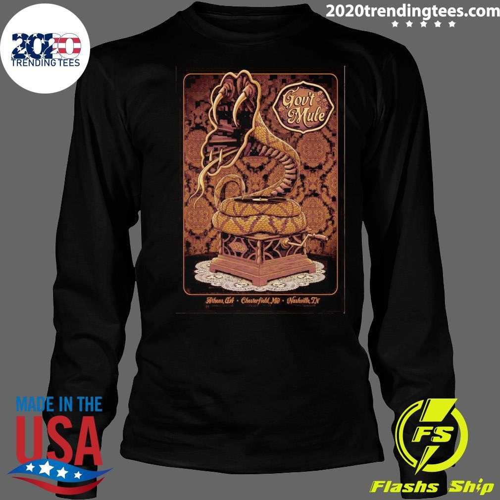 Gov’t Mule The Factory Chesterfield, MO April 20, 2026 Shirt