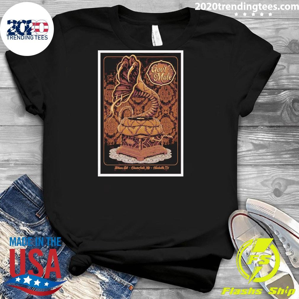 Gov’t Mule The Factory Chesterfield, MO April 20, 2026 Nashville TN Shirt