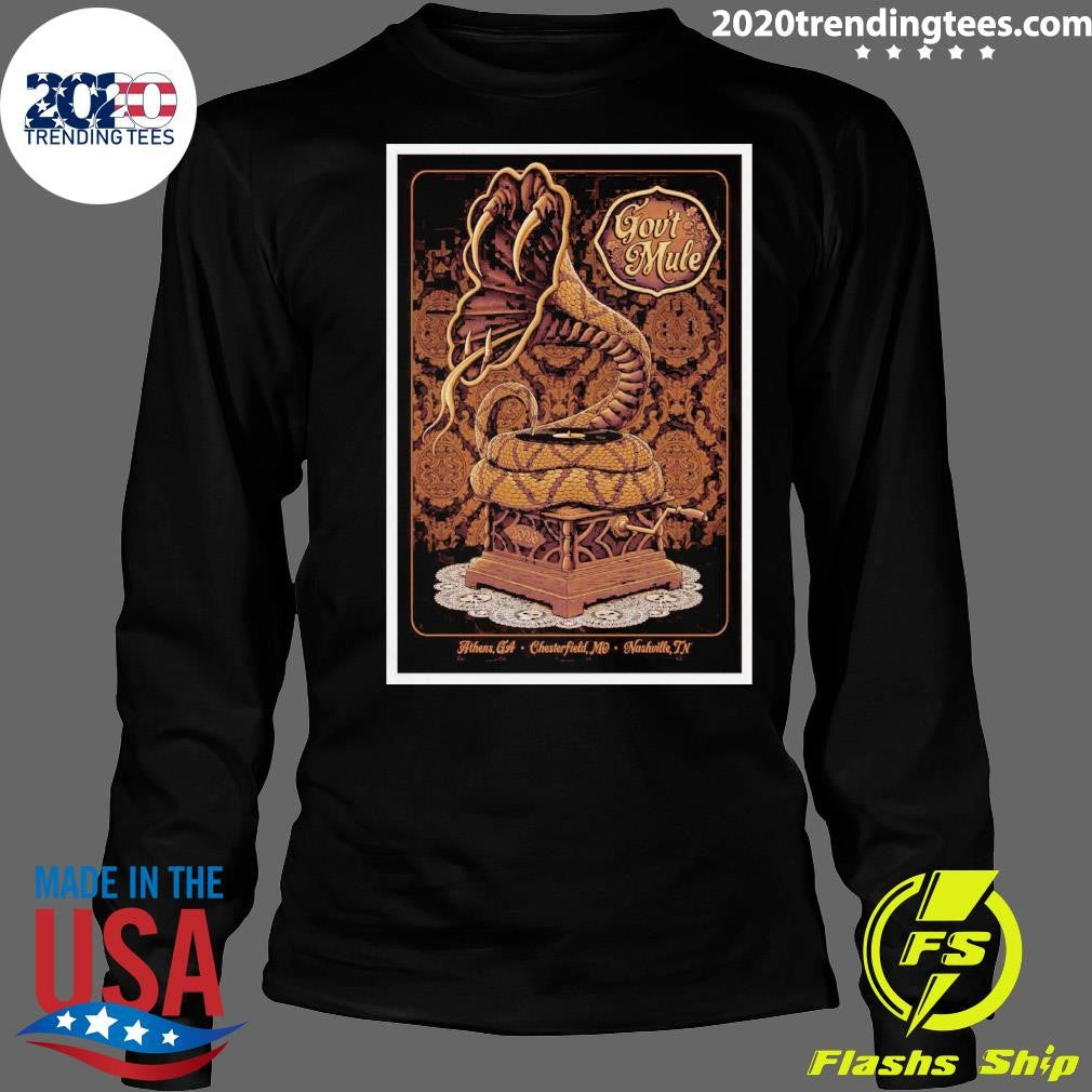 Gov’t Mule The Factory Chesterfield, MO April 20, 2026 Nashville TN Shirt