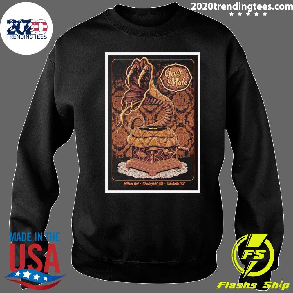 Gov’t Mule The Factory Chesterfield, MO April 20, 2026 Nashville TN Shirt