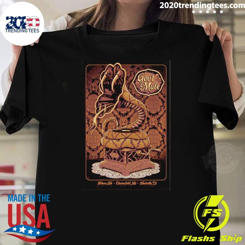 Gov’t Mule The Factory Chesterfield, MO April 20, 2026 Shirt