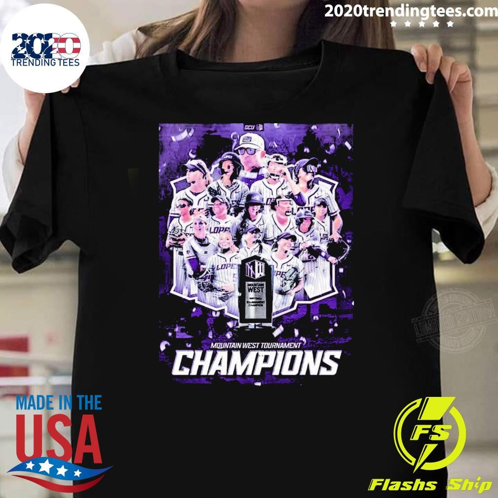 Grand Canyon Softball 2026 Mountain West Champions Shirt