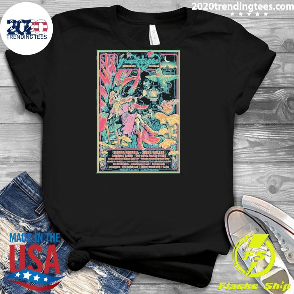 Grand Targhee Alta, Wyoming Aug 7-9 2026 Poster Shirt