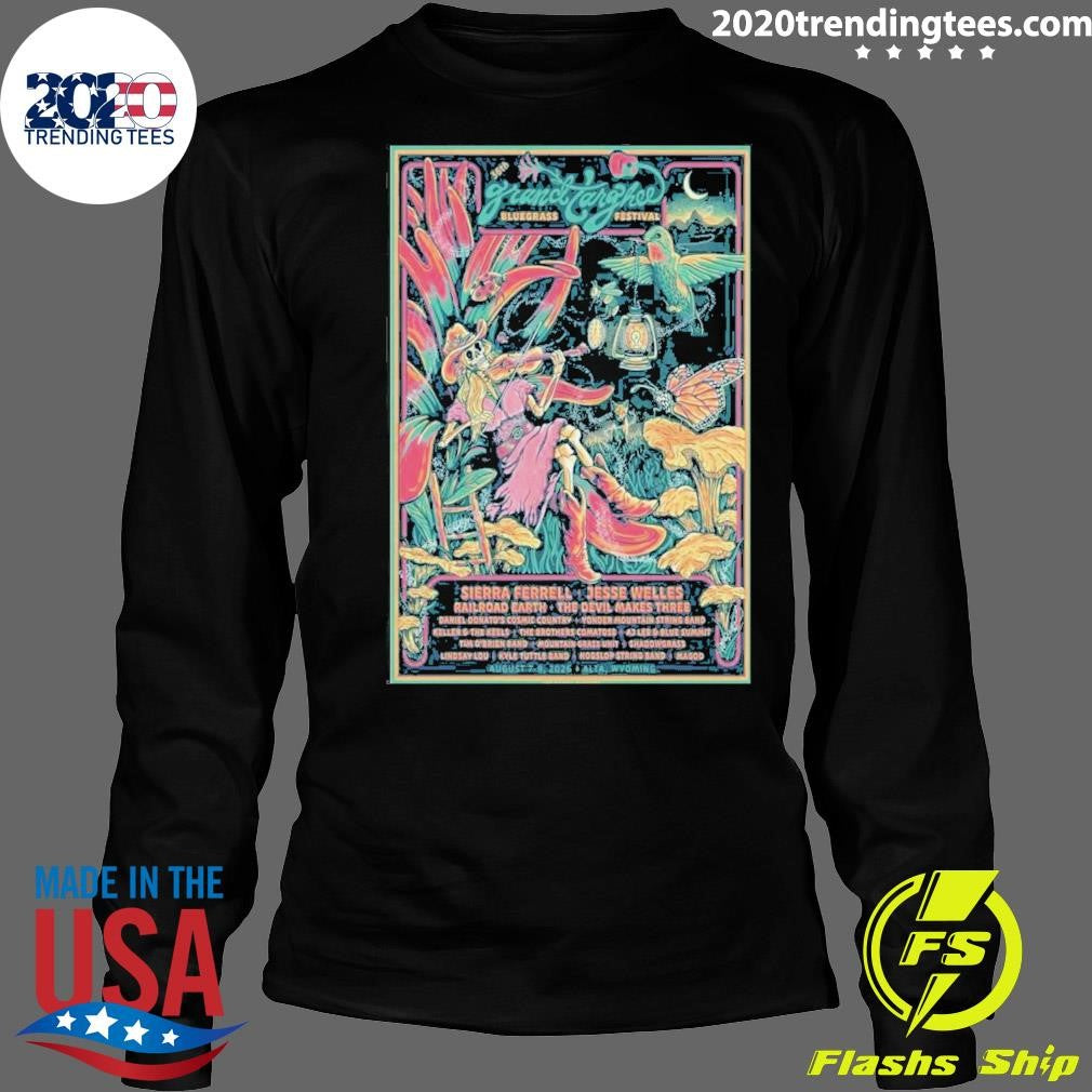 Grand Targhee Alta, Wyoming Aug 7-9 2026 Poster Shirt