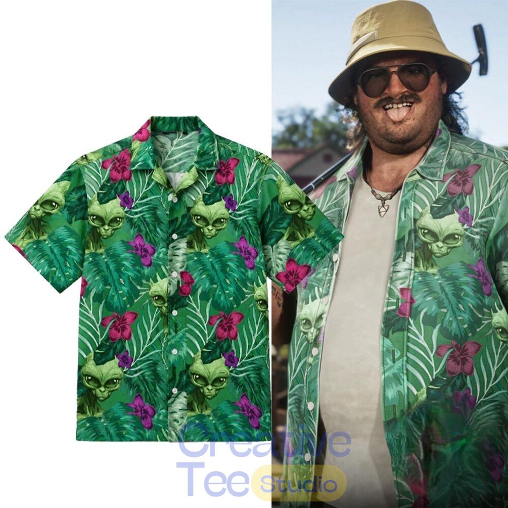Grand Theft Auto VI GTA 6 Cal Hampton Alien Tropical Hawaiian Shirt