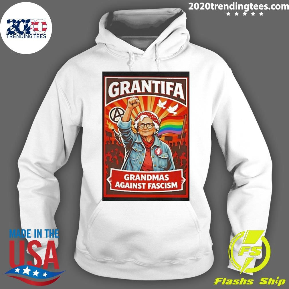Grantifa Grandmas Against Fascism Graphic Shirt