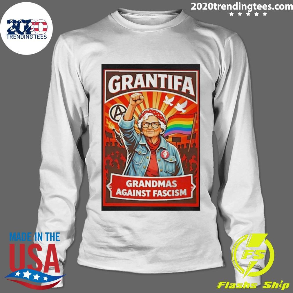 Grantifa Grandmas Against Fascism Graphic Shirt