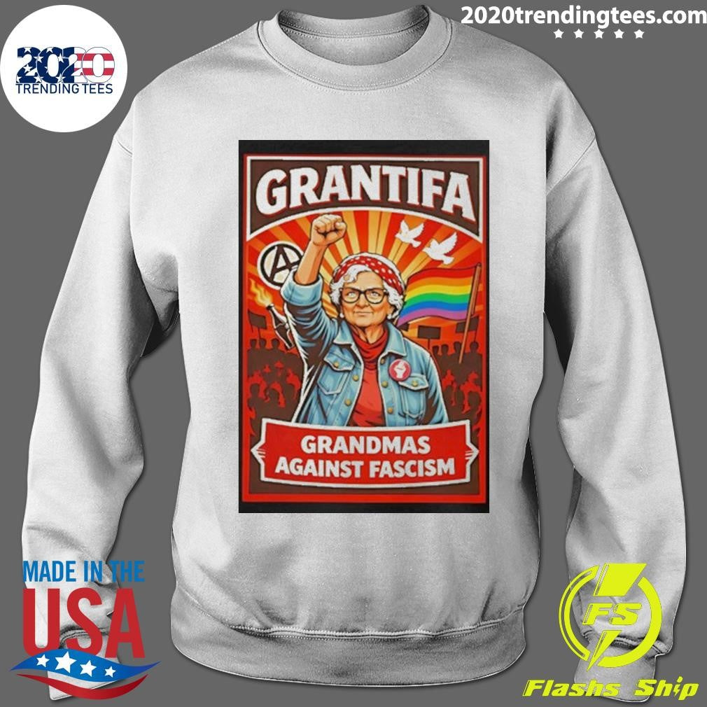 Grantifa Grandmas Against Fascism Graphic Shirt