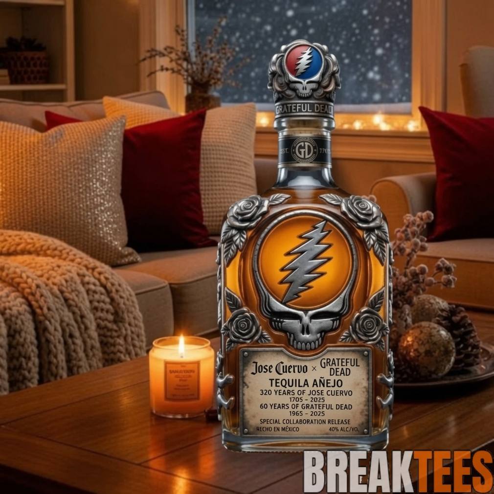 Grateful Dead 60th Anniversary And Jose Cuervos 320th Anniversary Whiskey Decanter