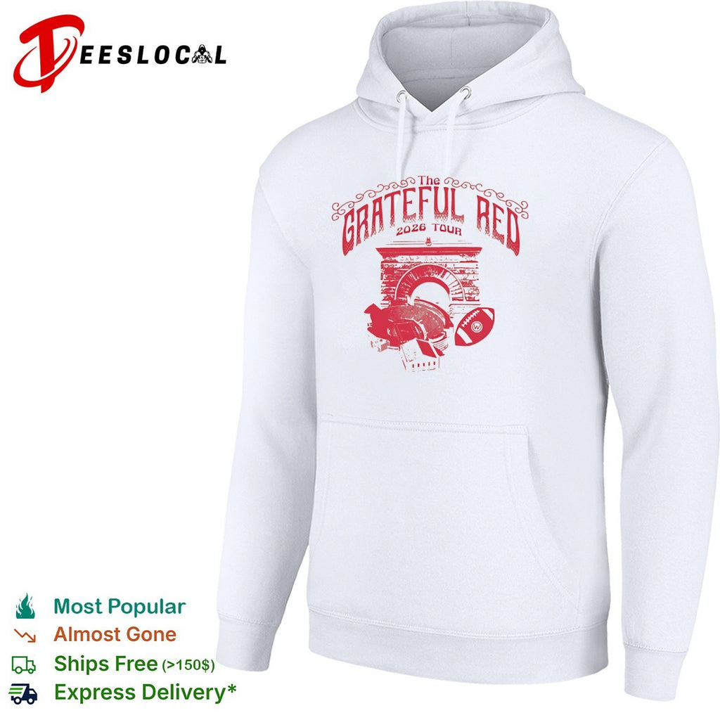 Grateful Dead The Grateful Red 2026 Tour Camp Randall Wisconsin Badgers Football College shirt