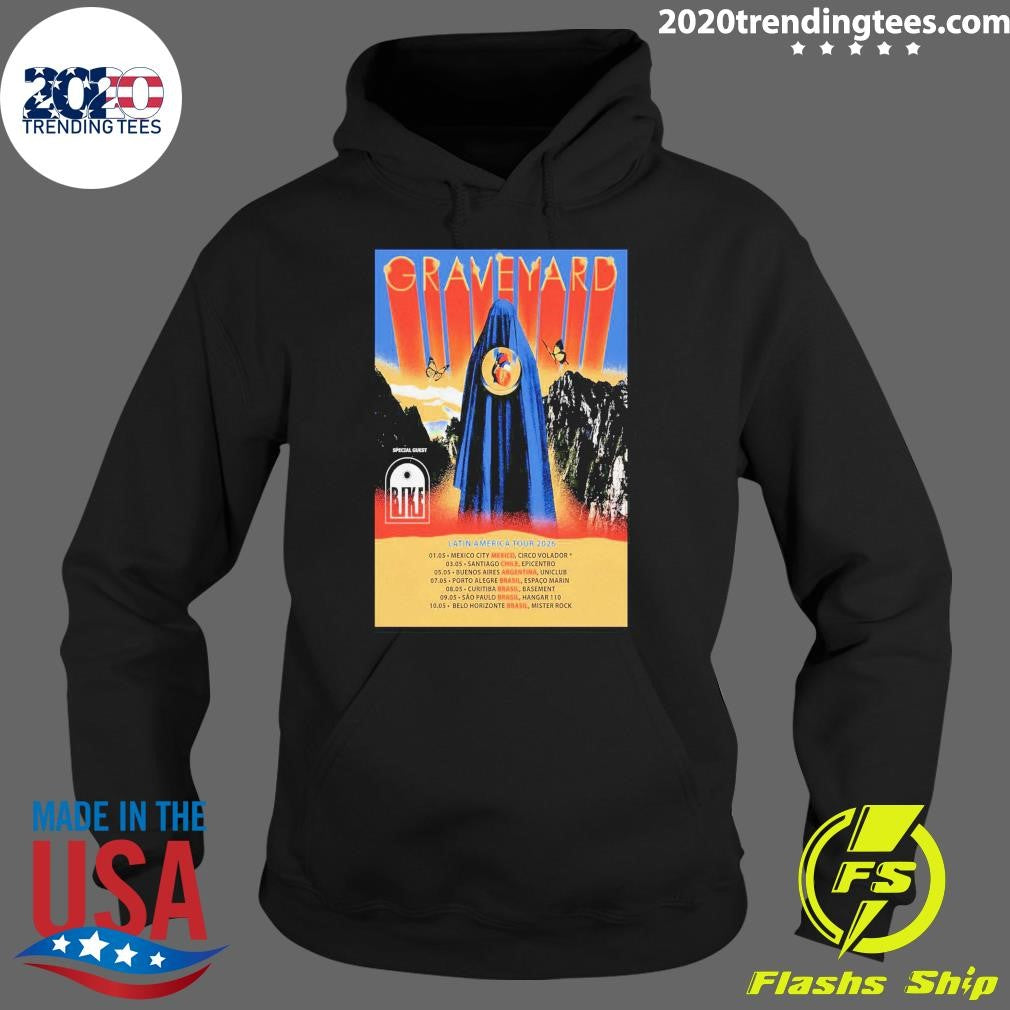 Graveyard Latin America 2026 Tour Shirt