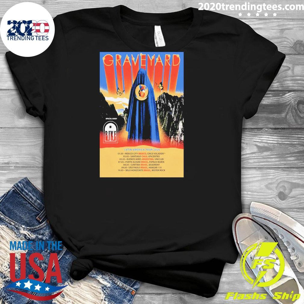 Graveyard Latin America 2026 Tour Shirt