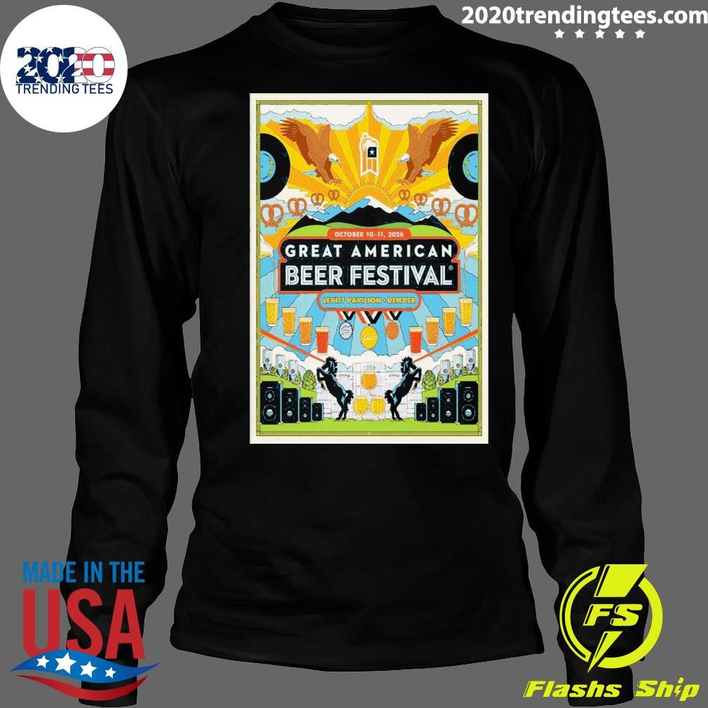 Great American Beer Festival October 10-11, 2026 Shirt