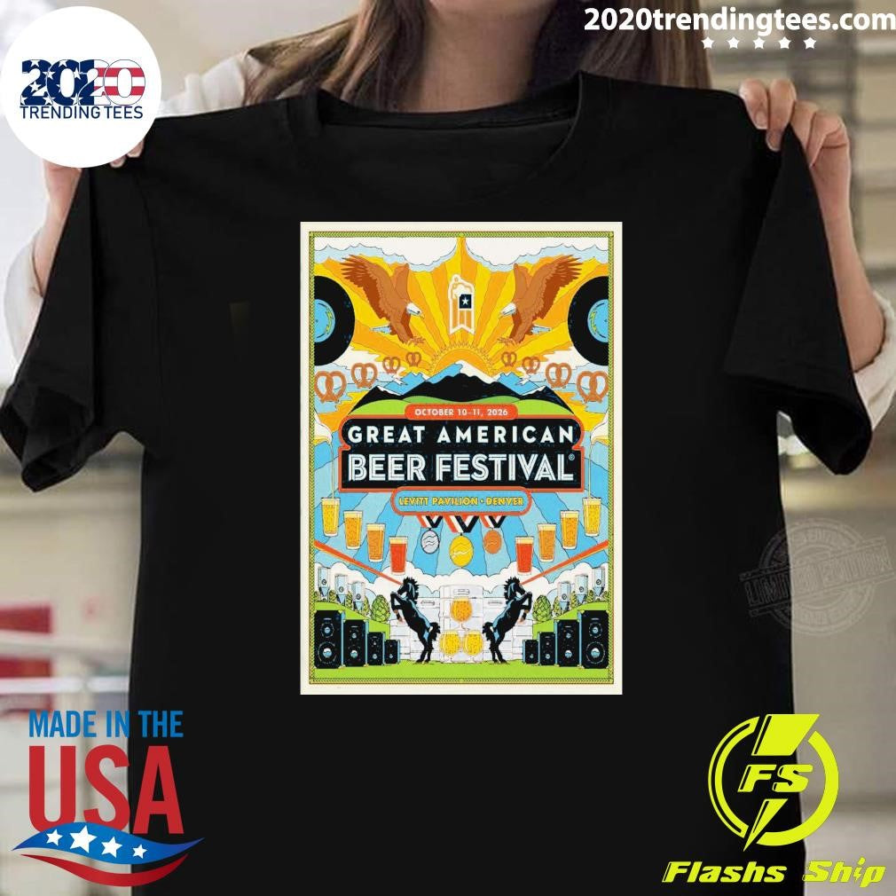 Great American Beer Festival October 10-11, 2026 Shirt