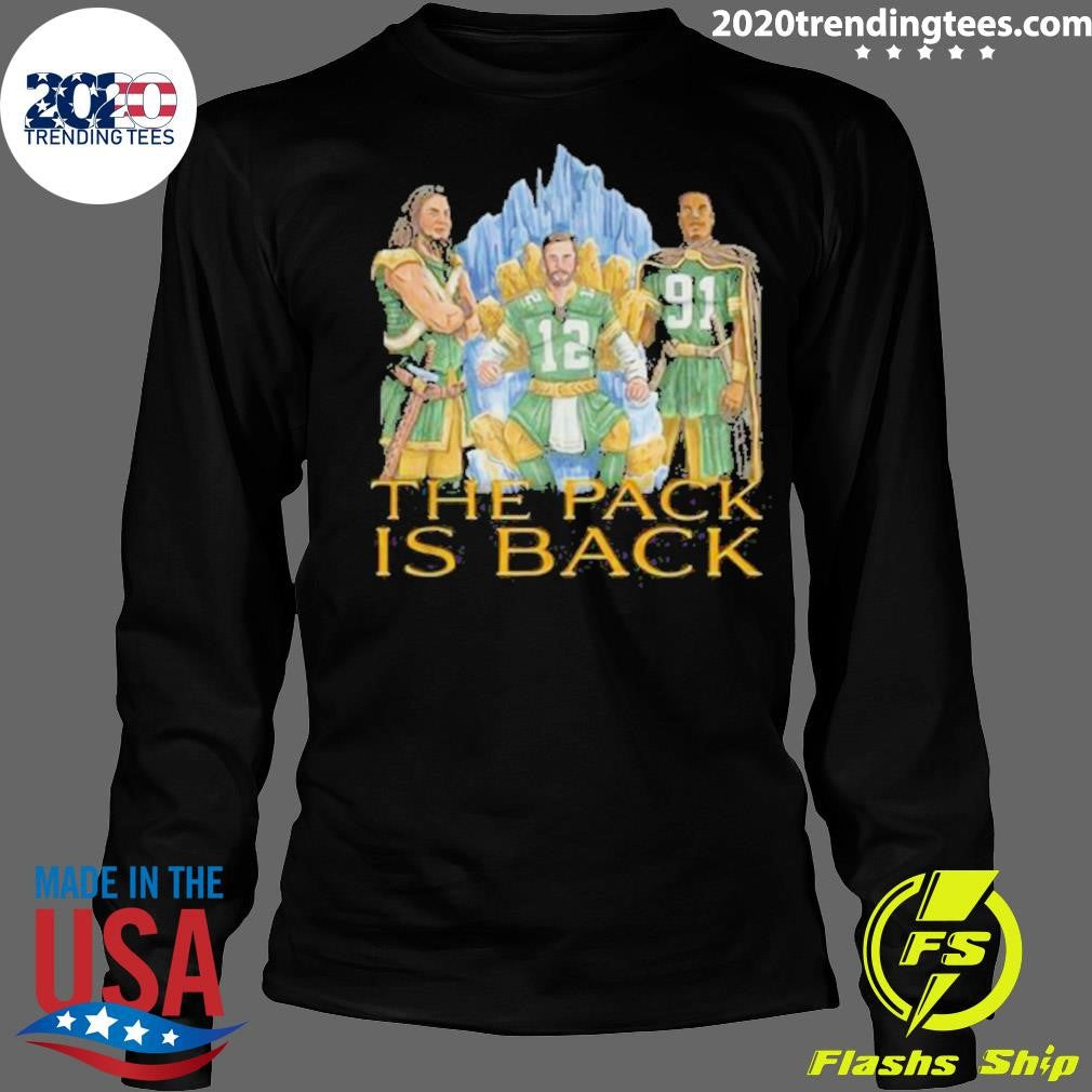 Matthew Golden #12 Green Bay Packers The Pack Is Back Football Shirt