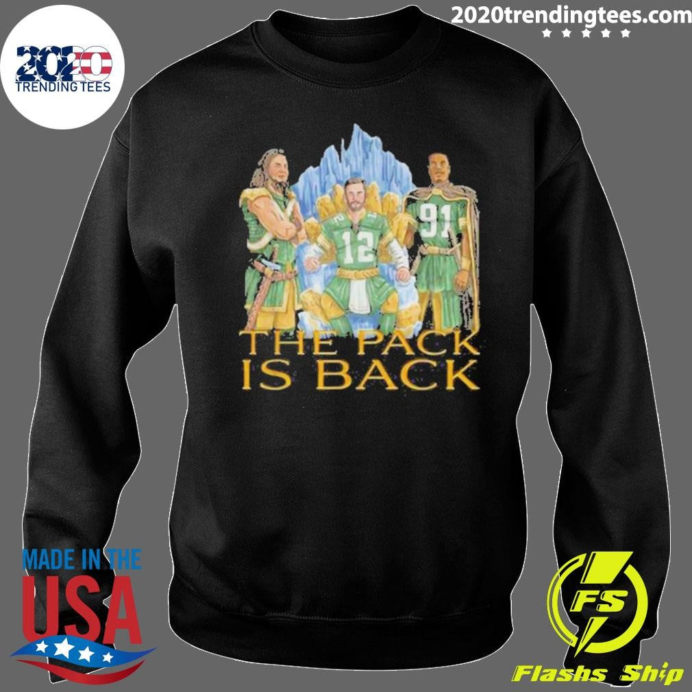 Matthew Golden #12 Green Bay Packers The Pack Is Back Football Shirt