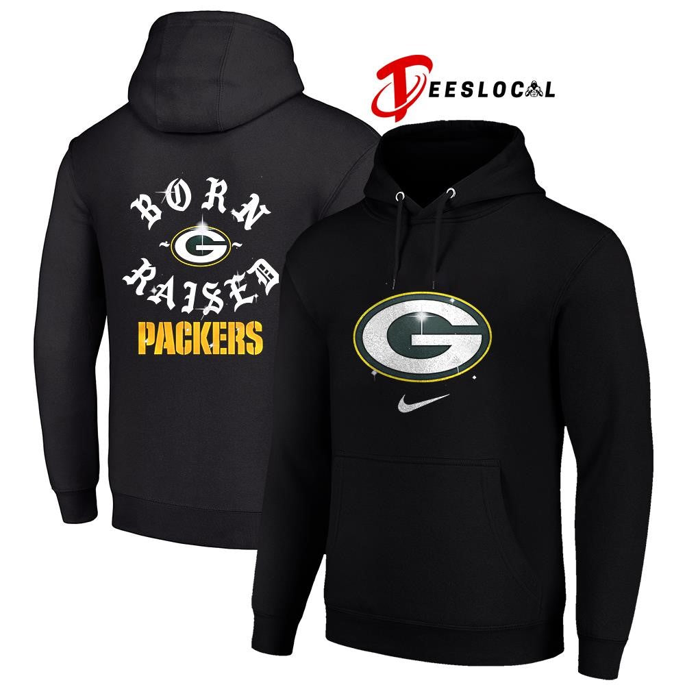 Green Bay Packers x Born and Raised logo shirt
