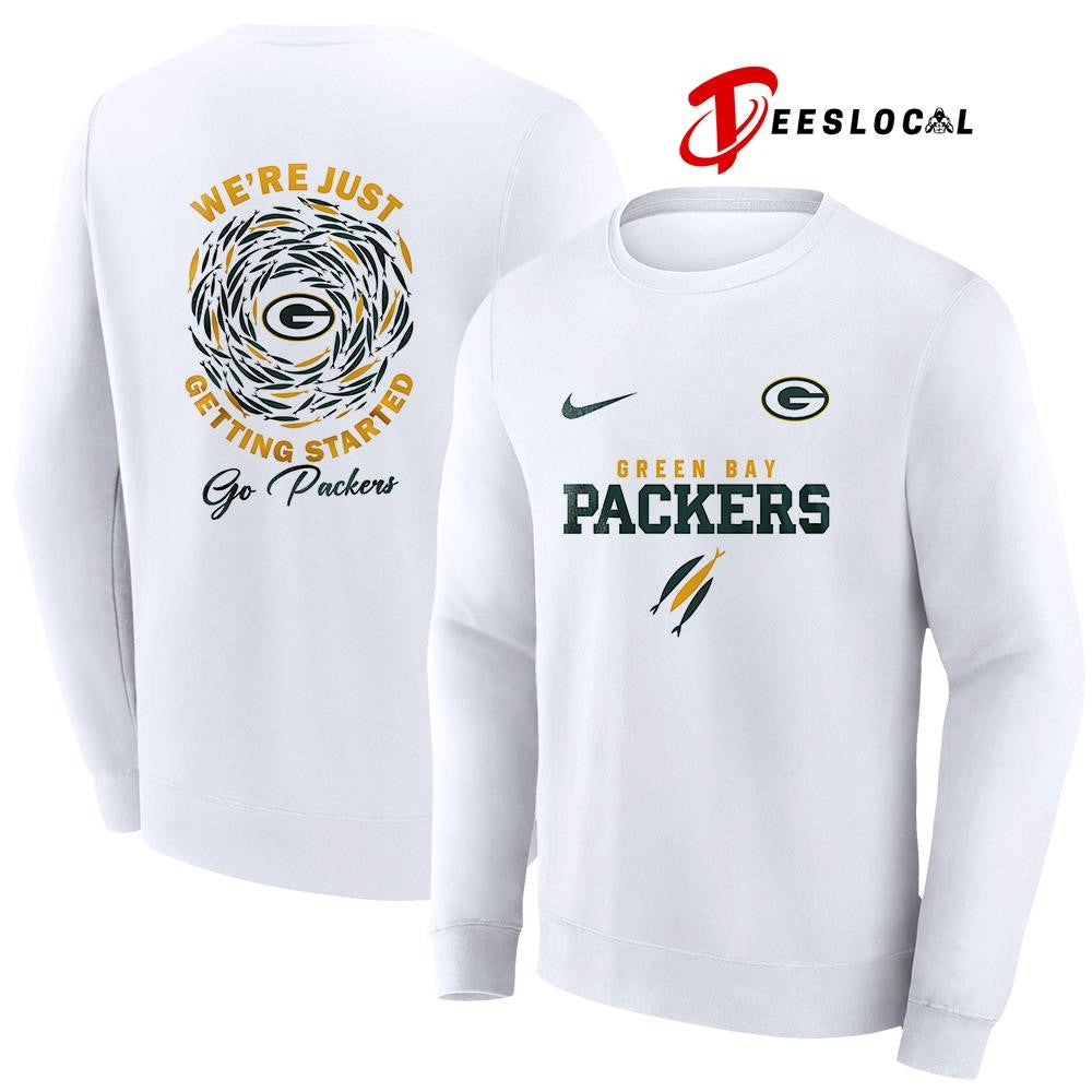 Green Bay Packers x The Chosen we’re just getting started logo shirt