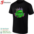 Green Frog Labs crown graphic logo shirt