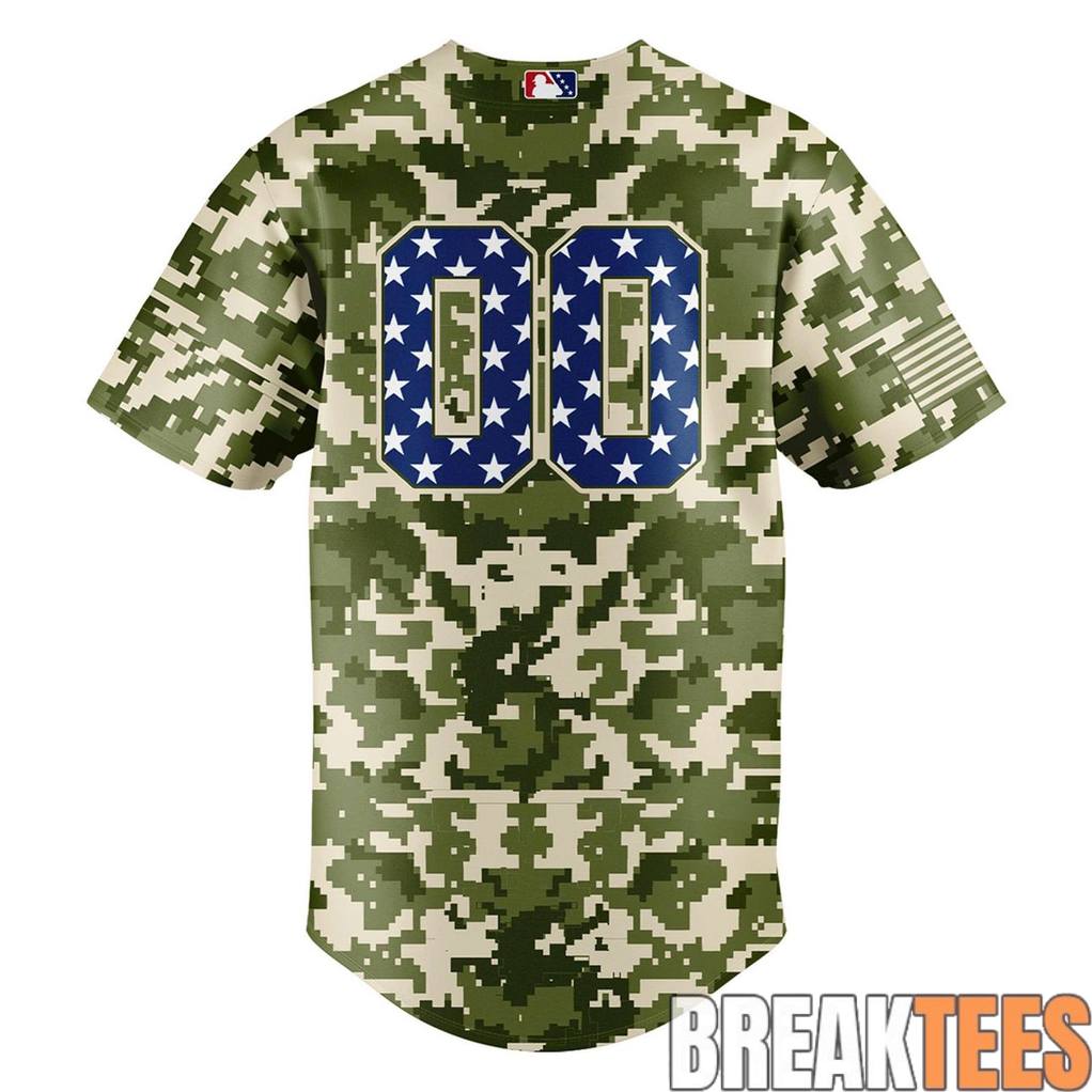 Greensboro Grasshoppers 2026 Military Appreciation Night Baseball Jersey
